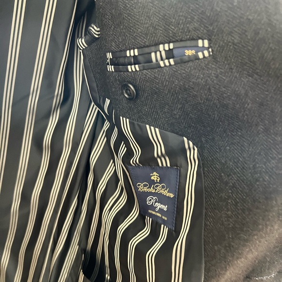 Brooks brothers men’s wool coat - Picture 6 of 10